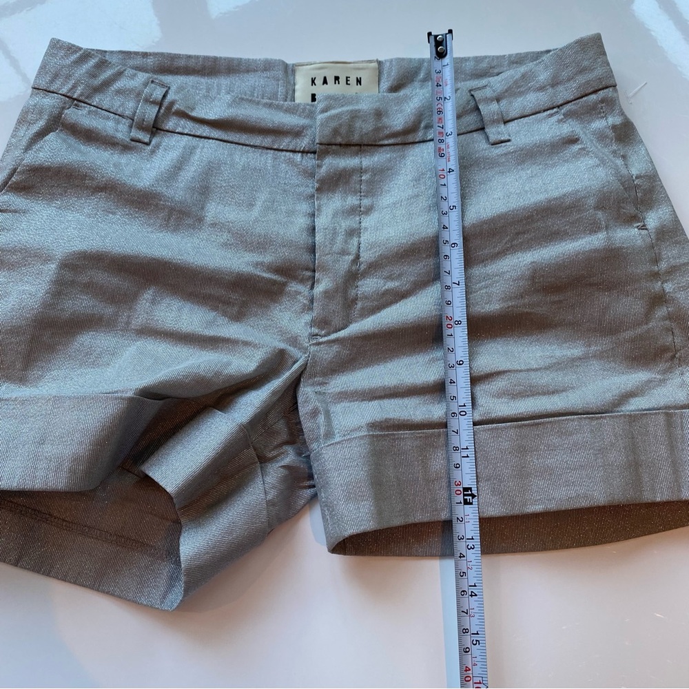 Silver shorts Karen By Simonsen